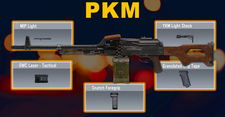 Third Best LMG COD Mobile: PKM