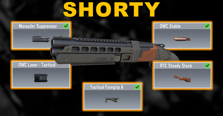 Second Best Pistol in COD Mobile: Shorty