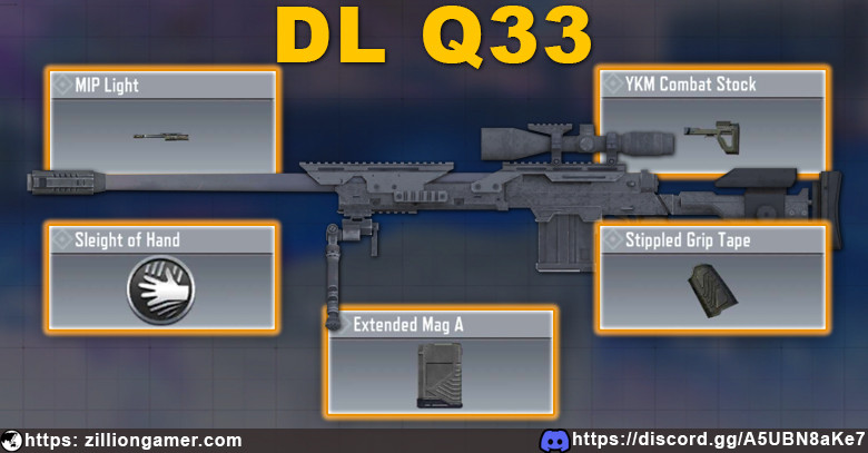 Best sniper in COD Mobile: DL Q33