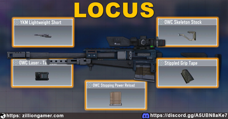 Third best sniper in COD Mobile: Locus