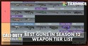 Best Guns in COD Mobile Season 12 Tier List - zilliongamer