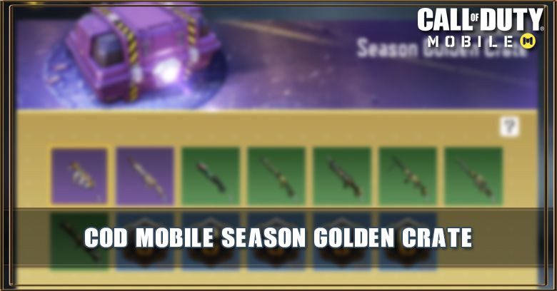 Season Golden Crate Items & Odds
