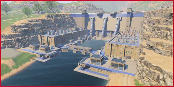 Hydro Dam location of Blackout in Call of Duty Mobile.