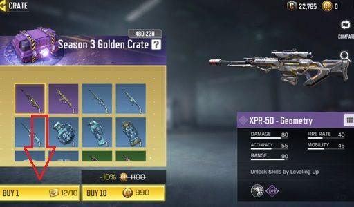 REDEEM CODE CODM SEASON 10 COD MOBILE S10 GOLDEN CRATE COUPONS CALL OF DUTY  MOBILE GARENA 