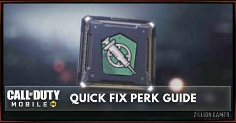 How To Get Quick Fix Perk in COD Mobile