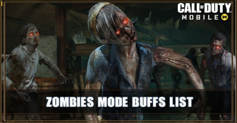 Call of Duty Mobile Zombies Buff List