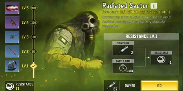 Call of Duty Mobile Event: Radiated Sector - zilliongamer