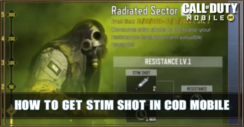 How to get Stim Shot in COD Mobile: Radiated Sector Event