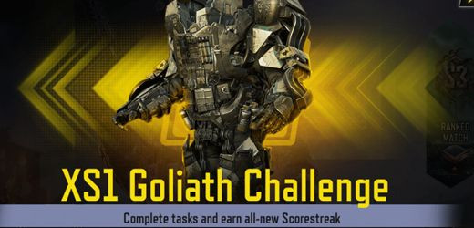 COD Mobile XS1-Goliath Challenge - Unlock XS1 Goliath faster - zilliongamer