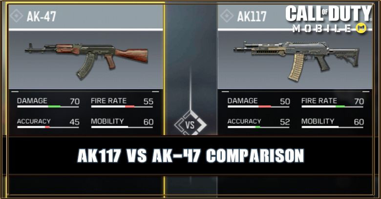 AK117 VS AK-47 Comparison