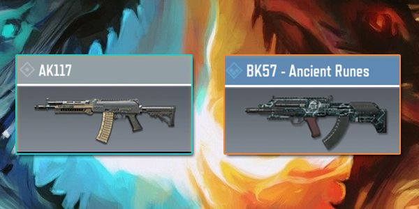 AK117 vs BK57 - Gun Comparison in Call of Duty Mobile.