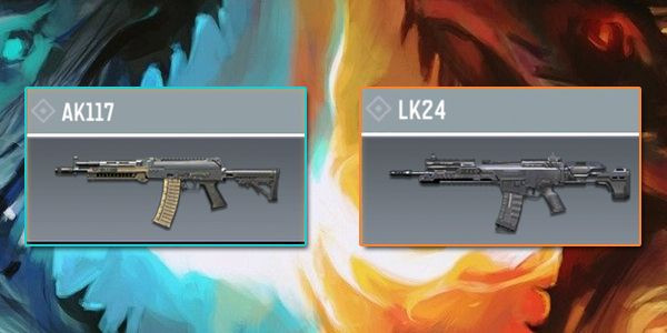 AK117 VS LK24 - Gun comparison in Call of Duty Mobile.