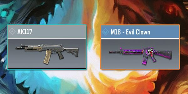 AK117 vs M16 - Gun Comparison in Call of Duty Mobile.