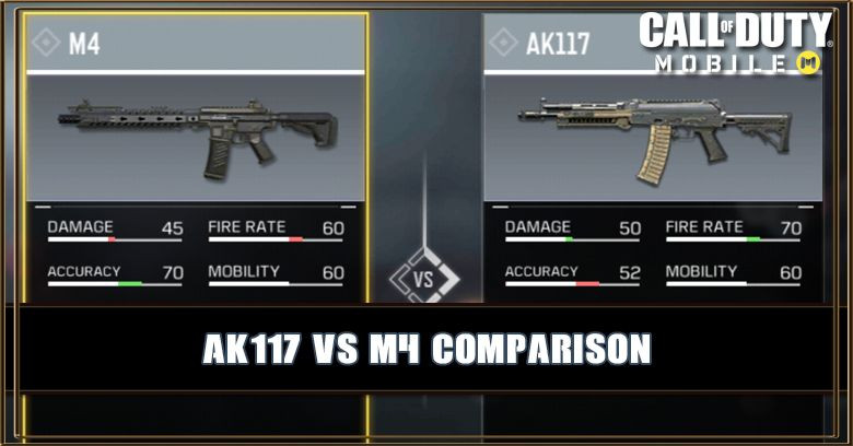 AK117 VS M4 Comparison