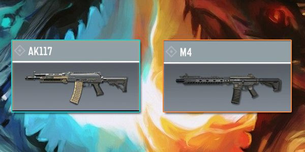 AK117 VS M4 - Gun comparison in Call of Duty Mobile.