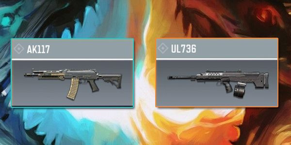AK117 vs UL736 - Gun Comparison in Call of Duty Mobile.
