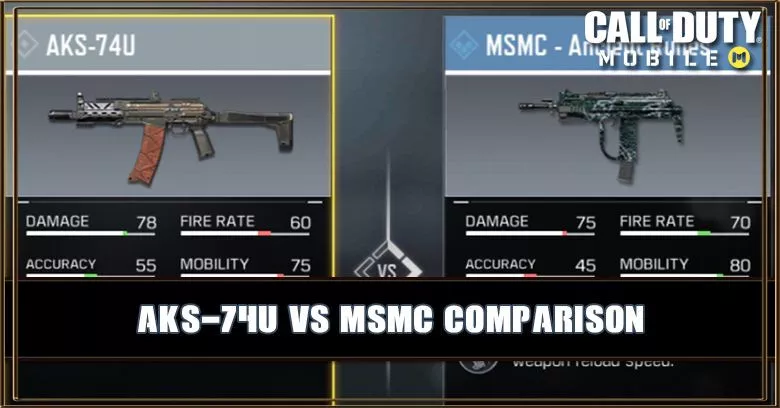 AKS-74U VS MSMC Comparison