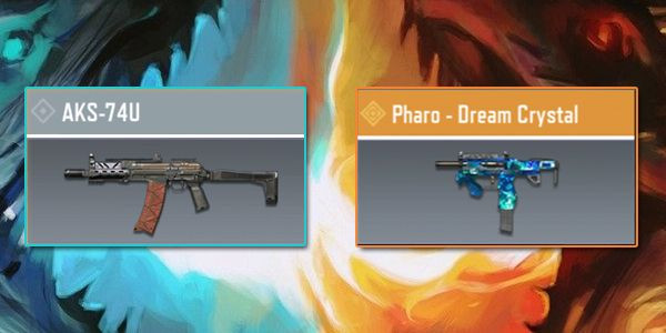 AKS-74U vs Pharo - Gun Comparison in Call of Duty Mobile.