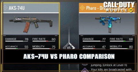 AKS-74U VS Pharo Comparison