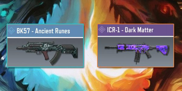 BK57 vs ICR-1 - Gun Comparison in Call of Duty Mobile.