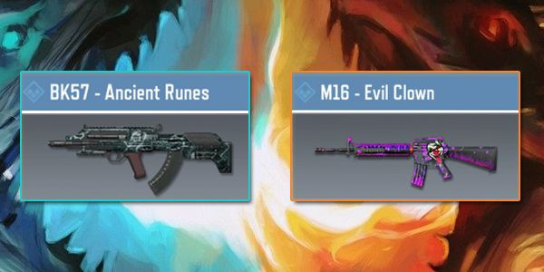 BK57 VS M16 - Gun Comparison in Call of Duty Mobile.