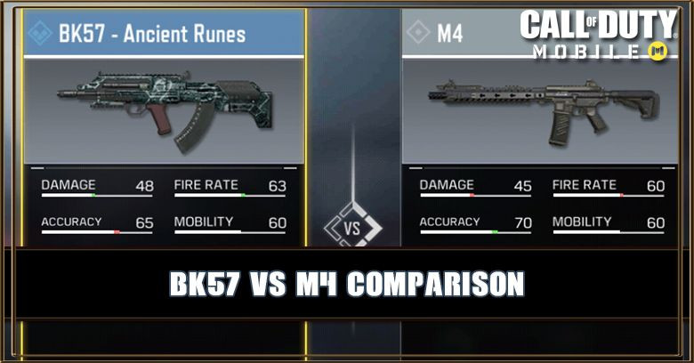BK57 VS M4 Comparison