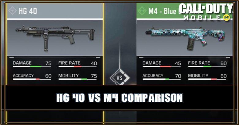 HG 40 VS M4 Comparison