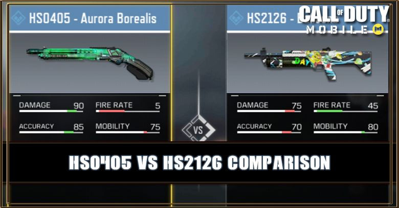 HS0405 VS HS2126 Comparison