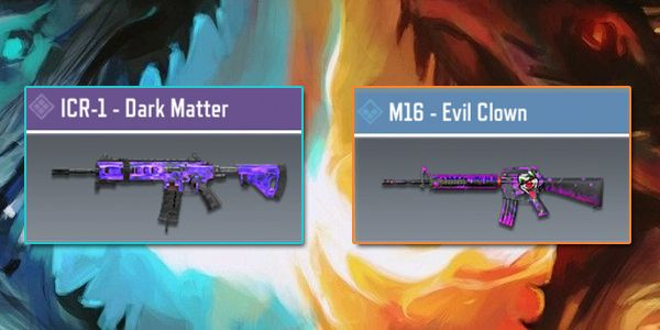 ICR-1 VS M16 - Gun Comparison in Call of Duty Mobile.