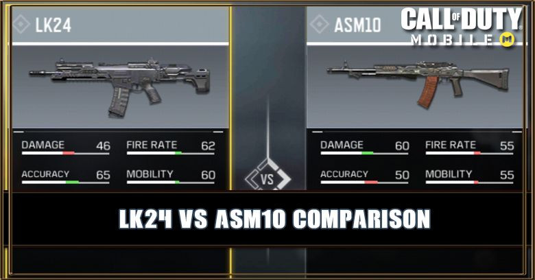 LK24 VS ASM10 Comparison
