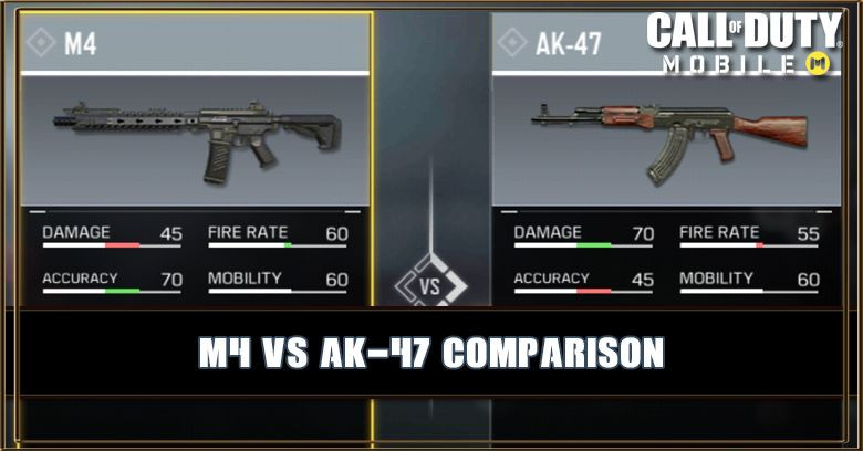 M4 VS AK-47 Comparison