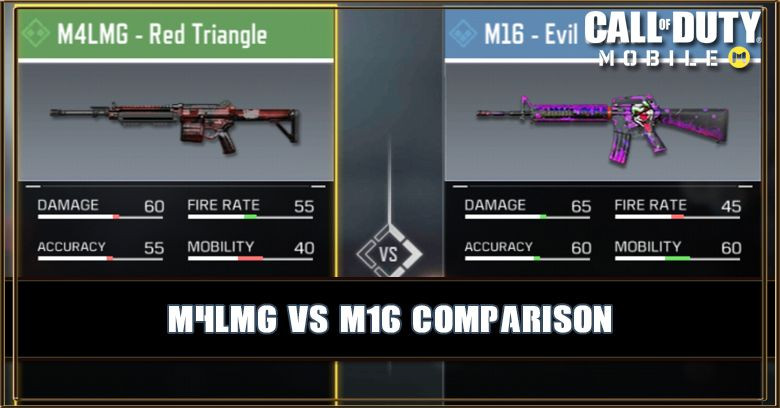 M4LMG VS M16 Comparison