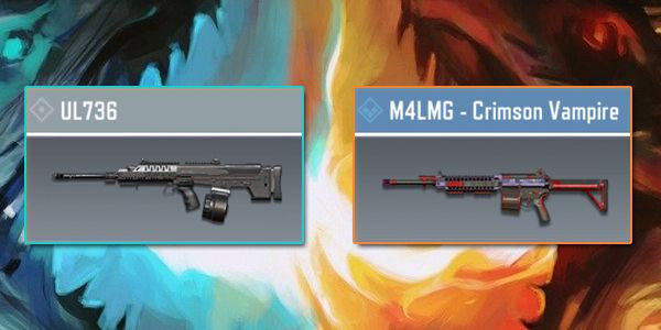 UL736 VS M4LMG - Gun Comparison in Call of Duty Mobile.