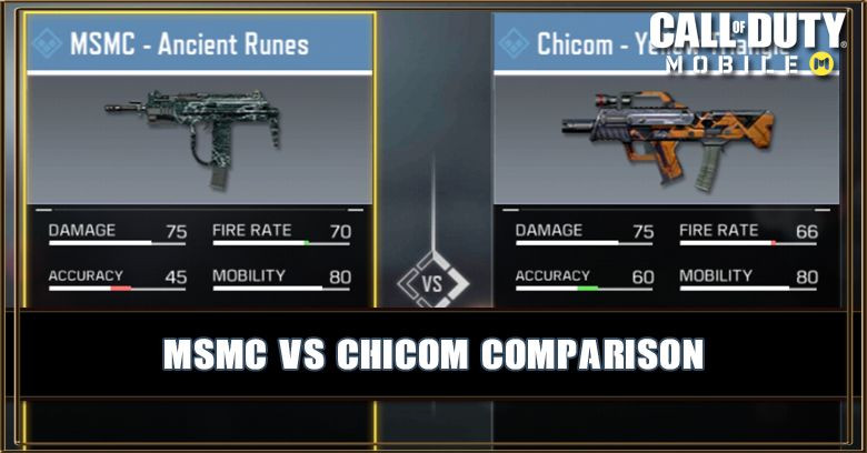 MSMC VS Chicom Comparison