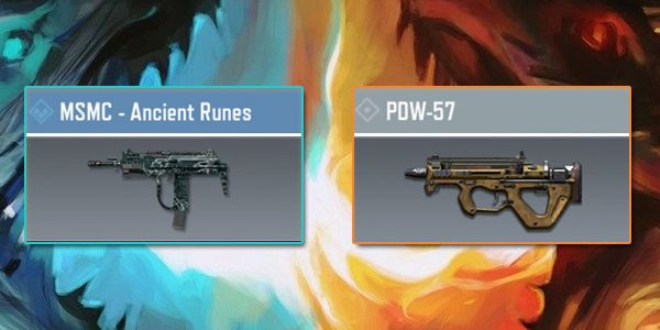 MSMC vs PDW-57 - Gun Comparison in Call of Duty Mobile.