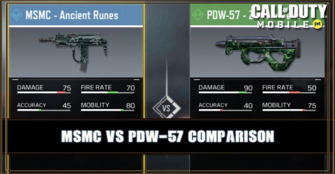 MSMC VS PDW-57 Comparison