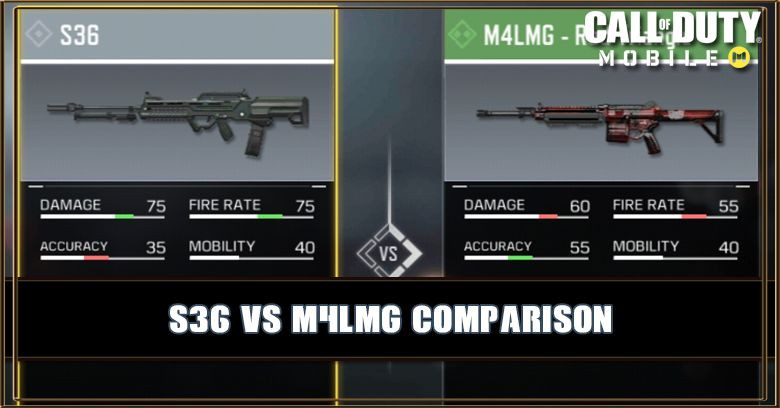 S36 VS M4LMG Comparison