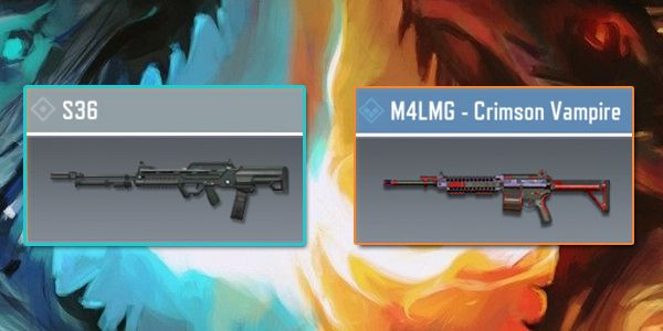 S36 VS M4LMG - Gun Comparison in Call of Duty Mobile.