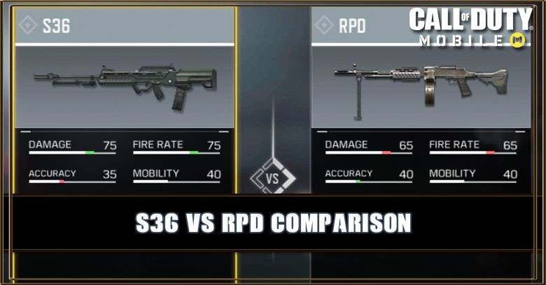 S36 VS RPD Comparison