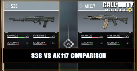 S36 VS AK117 Comparison