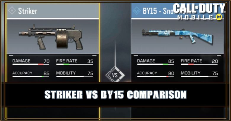 Striker VS BY15 Comparison