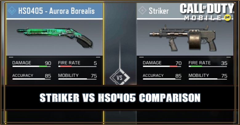 Striker VS HS0405 Comparison