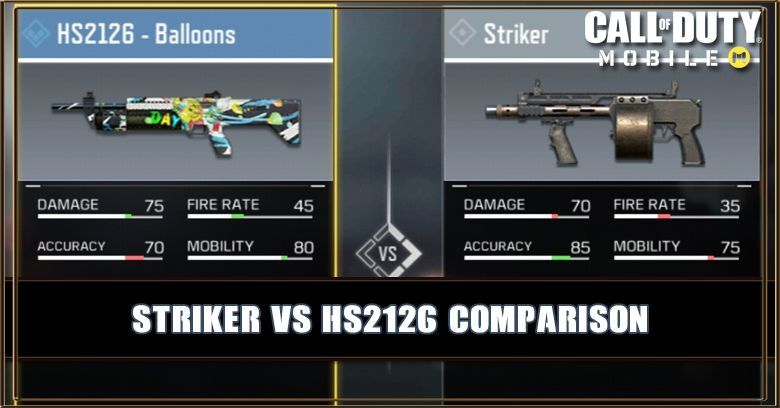 Striker VS HS2126 Comparison