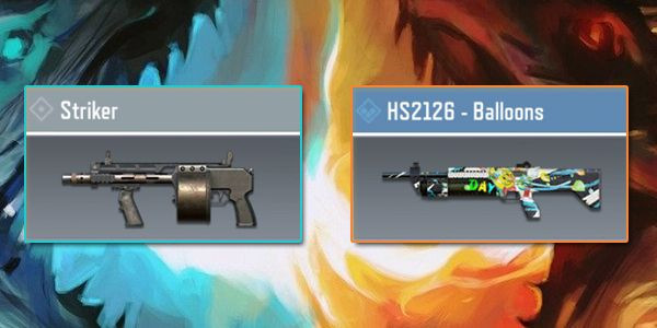 Striker VS HS2126 - Gun Comparison in Call of Duty Mobile.