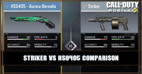 Striker VS HS0405 Comparison