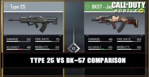 Type 25 VS BK-57 Comparison