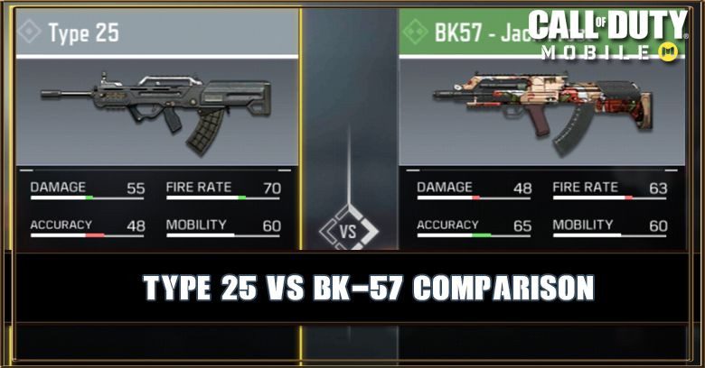Type 25 VS BK-57 Comparison