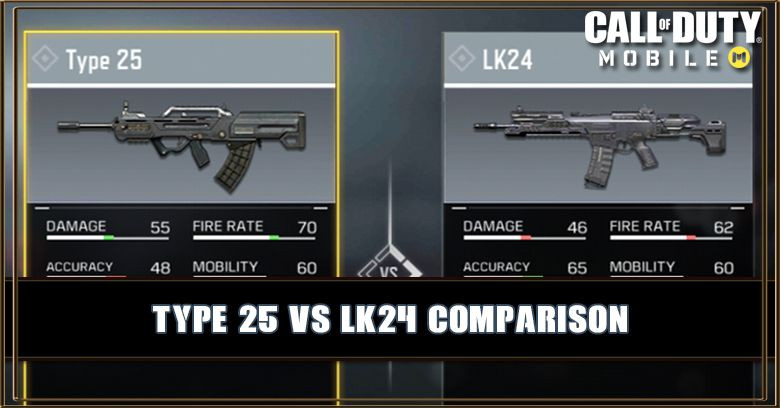 Type 25 VS LK24 Comparison