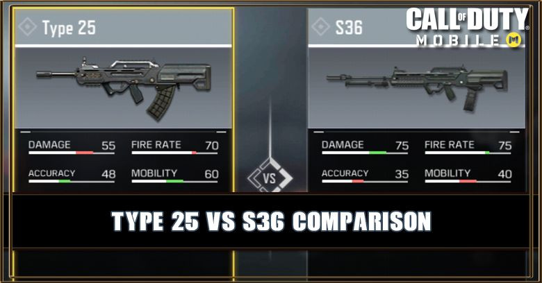 Type 25 VS S36 Comparison