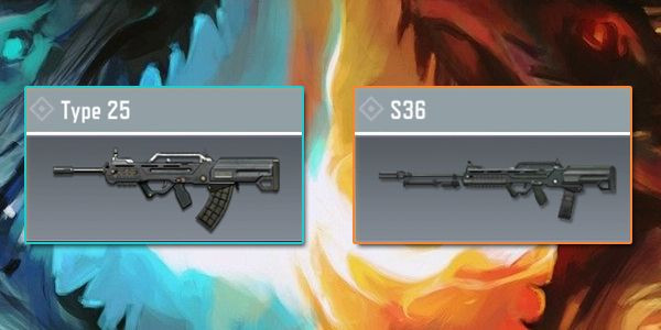 Type 25 VS S36 - Gun Comparison in Call of Duty Mobile